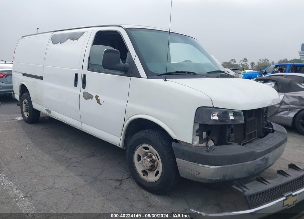2011 CHEVROLET EXPRESS 2500 WORK VAN VIN: 1GCWGGCA7B1104243
