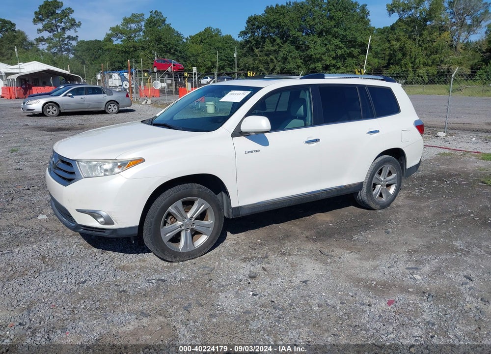 2013 TOYOTA HIGHLANDER LIMITED V6 VIN: 5TDDK3EHXDS276099