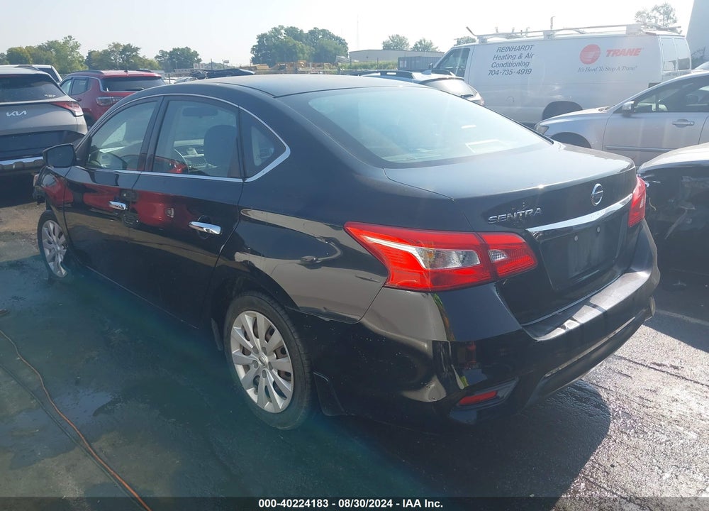 2016 NISSAN SENTRA S VIN: 3N1AB7AP0GY223516