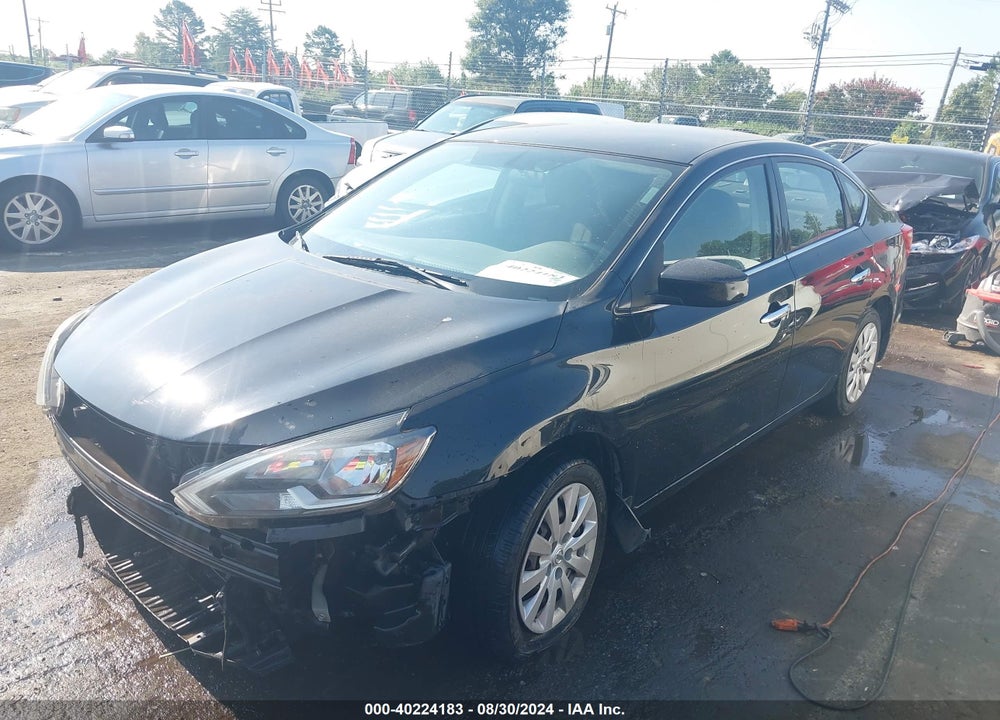 2016 NISSAN SENTRA S VIN: 3N1AB7AP0GY223516