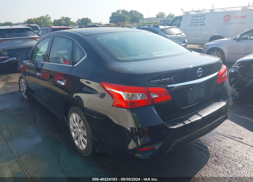 2016 NISSAN SENTRA S VIN: 3N1AB7AP0GY223516