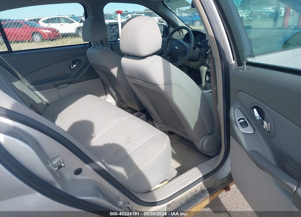 2007 CHEVROLET MALIBU LS VIN: 1G1ZS58F87F221806