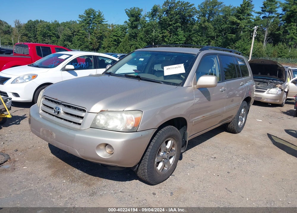 2004 TOYOTA HIGHLANDER VIN: JTEDP21A840008655