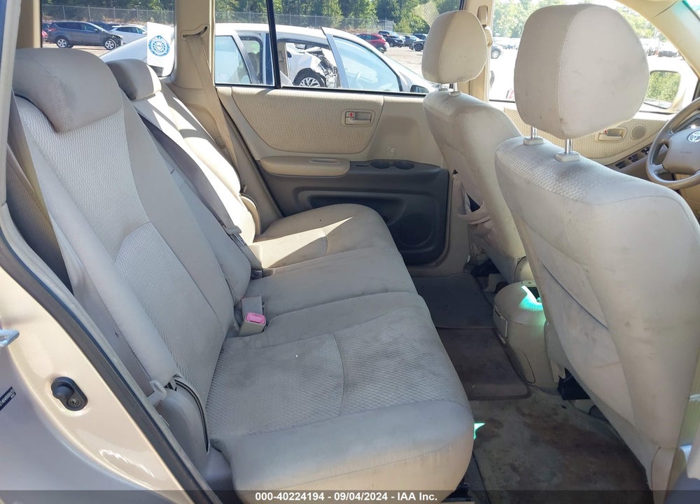 2004 TOYOTA HIGHLANDER VIN: JTEDP21A840008655