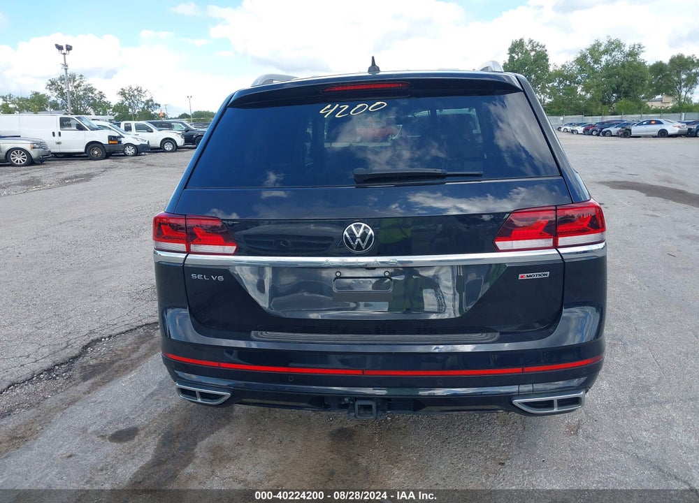 2022 VOLKSWAGEN ATLAS 3.6L V6 SEL PREMIUM R-LINE VIN: 1V2FR2CA3NC509715