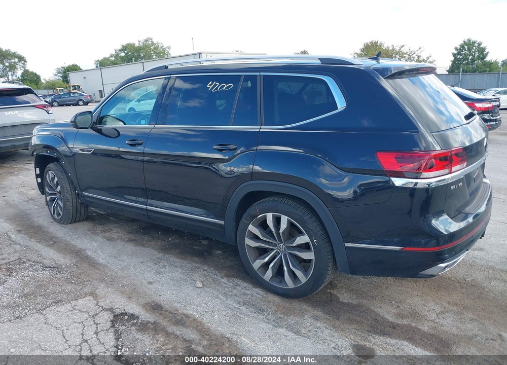 2022 VOLKSWAGEN ATLAS 3.6L V6 SEL PREMIUM R-LINE VIN: 1V2FR2CA3NC509715