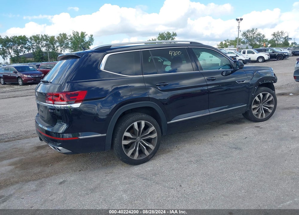 2022 VOLKSWAGEN ATLAS 3.6L V6 SEL PREMIUM R-LINE VIN: 1V2FR2CA3NC509715