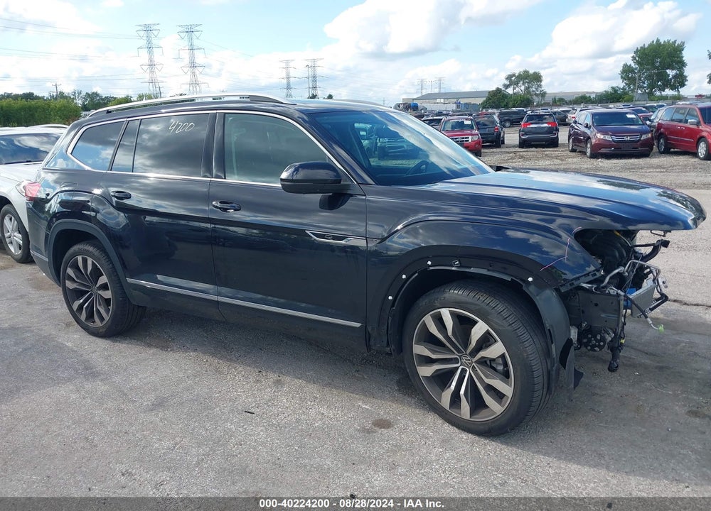 2022 VOLKSWAGEN ATLAS 3.6L V6 SEL PREMIUM R-LINE VIN: 1V2FR2CA3NC509715