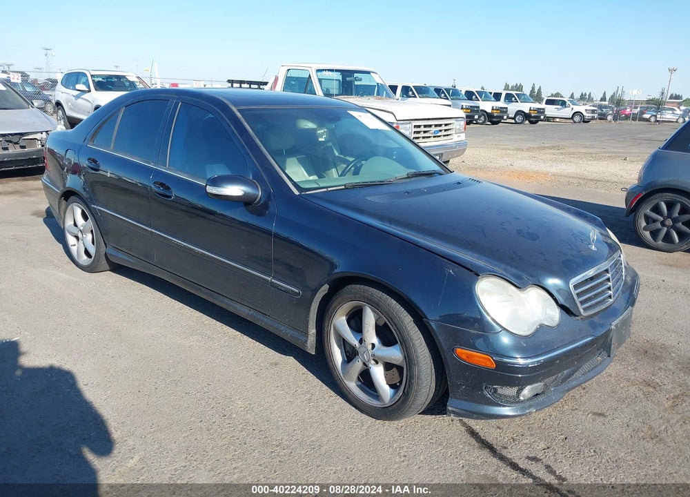 2005 MERCEDES-BENZ C 230 KOMPRESSOR SPORT VIN: WDBRF40J45F622979