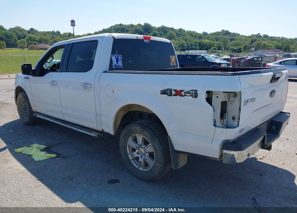 2017 FORD F-150 XLT VIN: 1FTEW1EFXHKC69338