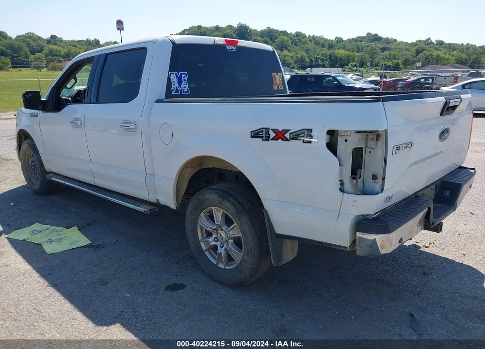 2017 FORD F-150 XLT VIN: 1FTEW1EFXHKC69338