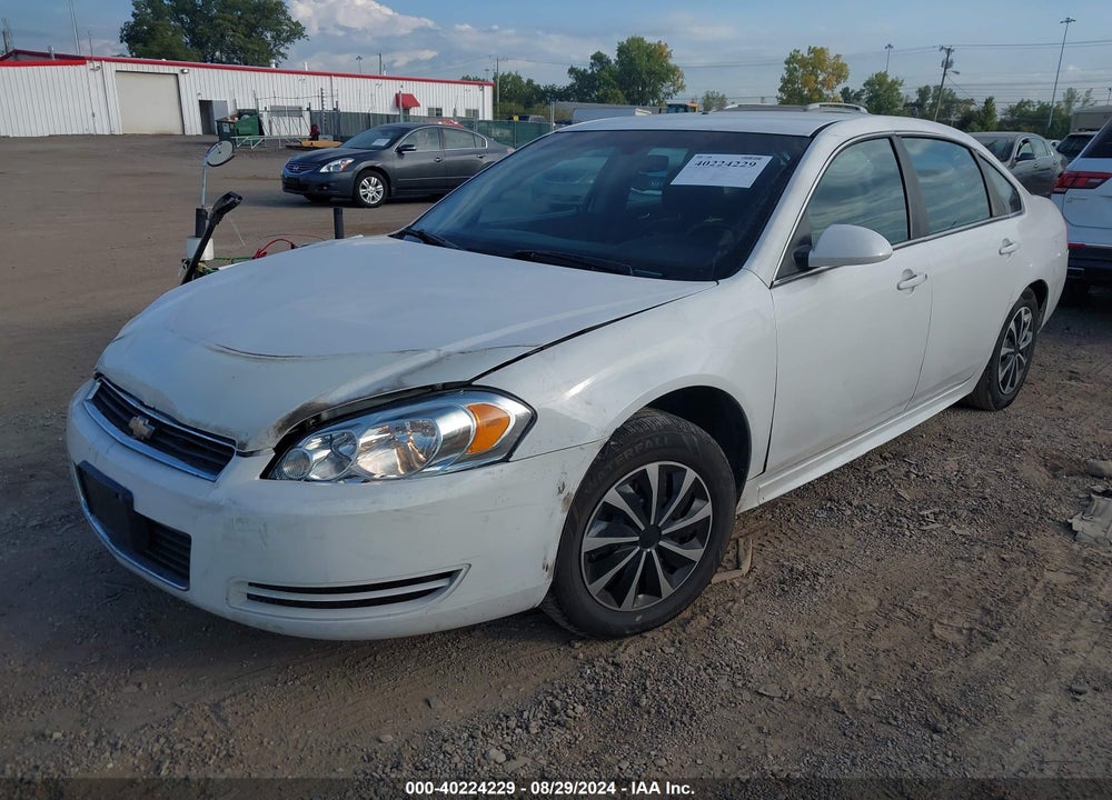 2011 CHEVROLET IMPALA POLICE VIN: 2G1WD5EM5B1267870