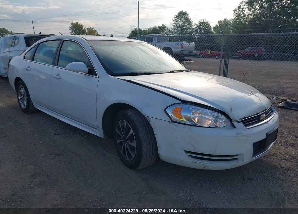 2011 CHEVROLET IMPALA POLICE VIN: 2G1WD5EM5B1267870