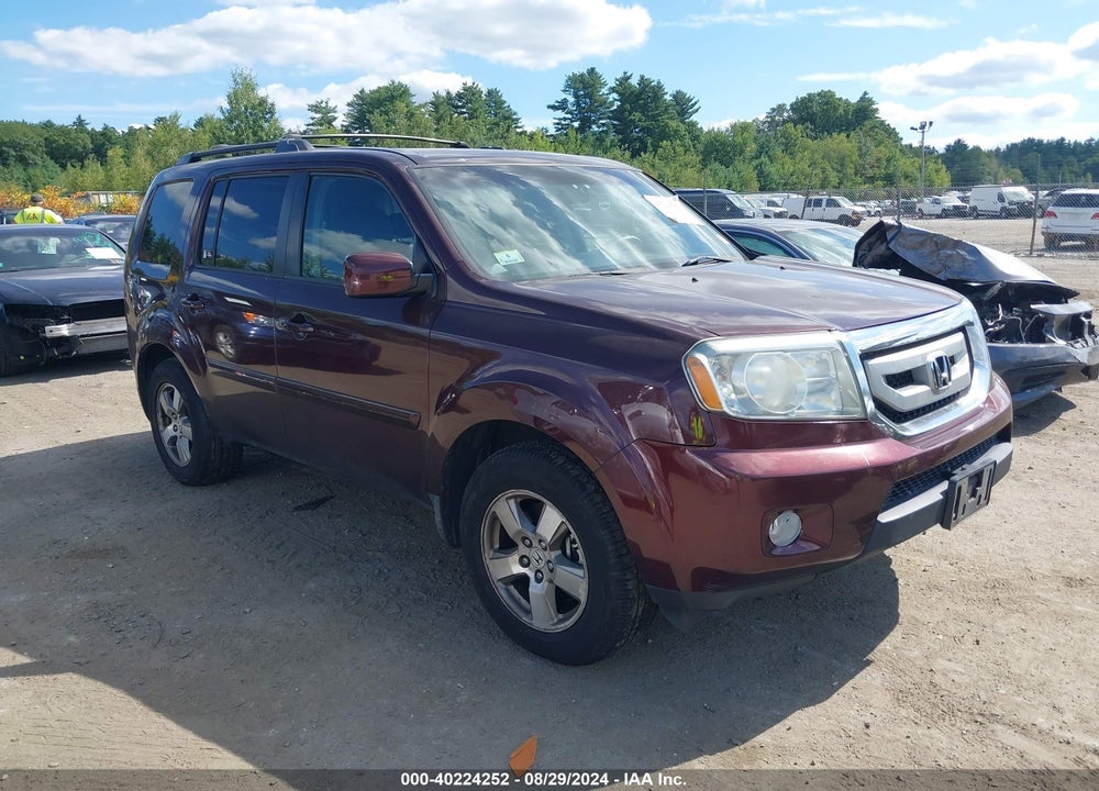 2009 HONDA PILOT EX-L VIN: 5FNYF48539B043397