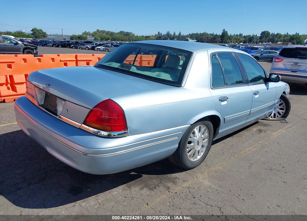2003 FORD CROWN VICTORIA LX VIN: 2FAFP74WX3X162811