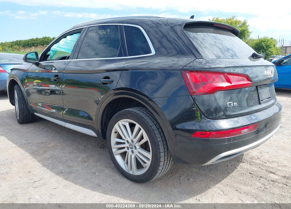 2019 AUDI Q5 45 PREMIUM VIN: WA1BNAFY2K2049232