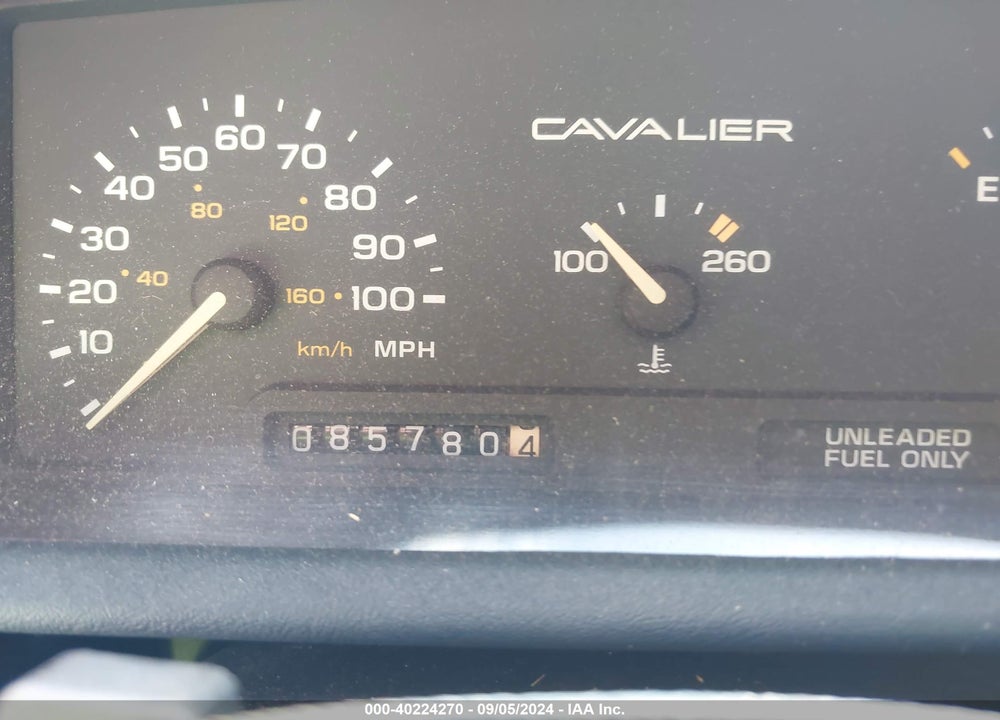 1992 CHEVROLET CAVALIER VL/RS VIN: 1G1JC1446N7247545