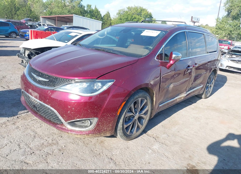 2017 CHRYSLER PACIFICA LIMITED VIN: 2C4RC1GG9HR545235