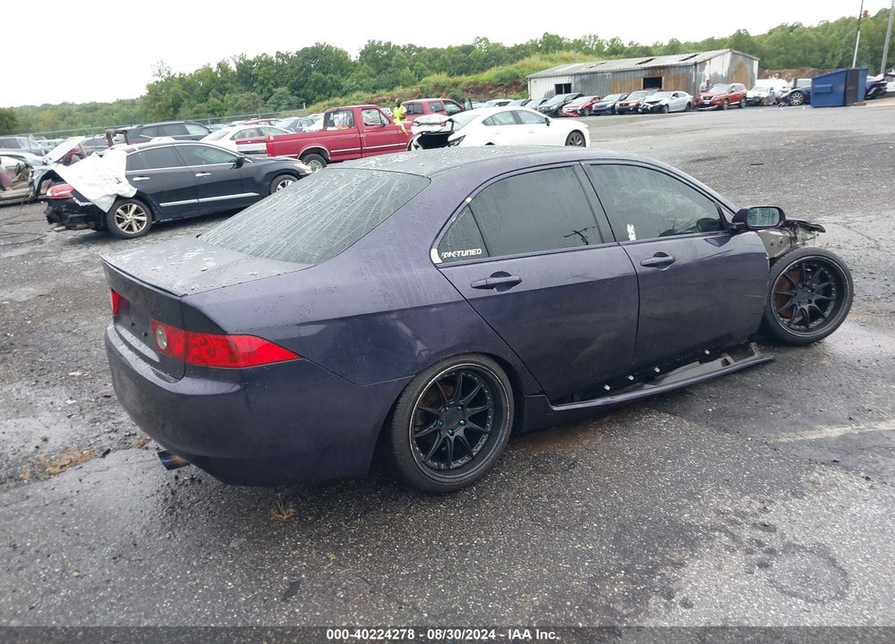 2004 ACURA TSX VIN: JH4CL95884C002654