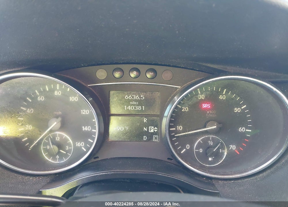 2006 MERCEDES-BENZ R 500 4MATIC VIN: 4JGCB75E46A022151