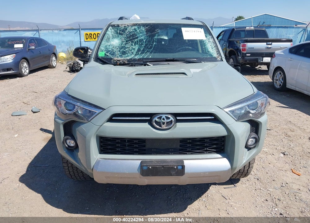 2023 TOYOTA 4RUNNER TRD OFF ROAD VIN: JTEPU5JR3P6206137