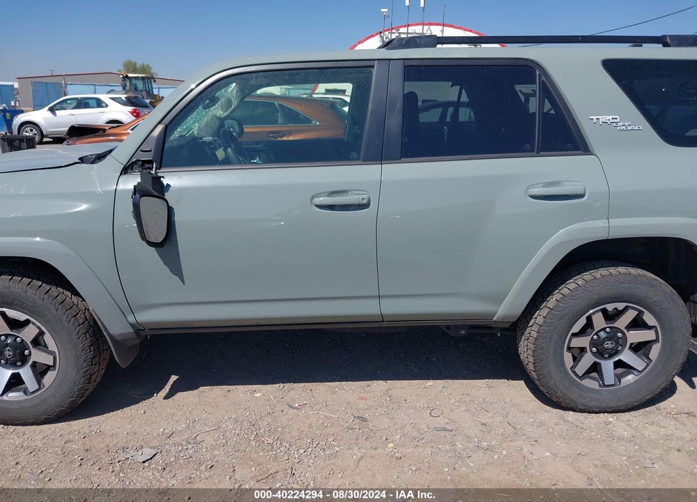 2023 TOYOTA 4RUNNER TRD OFF ROAD VIN: JTEPU5JR3P6206137