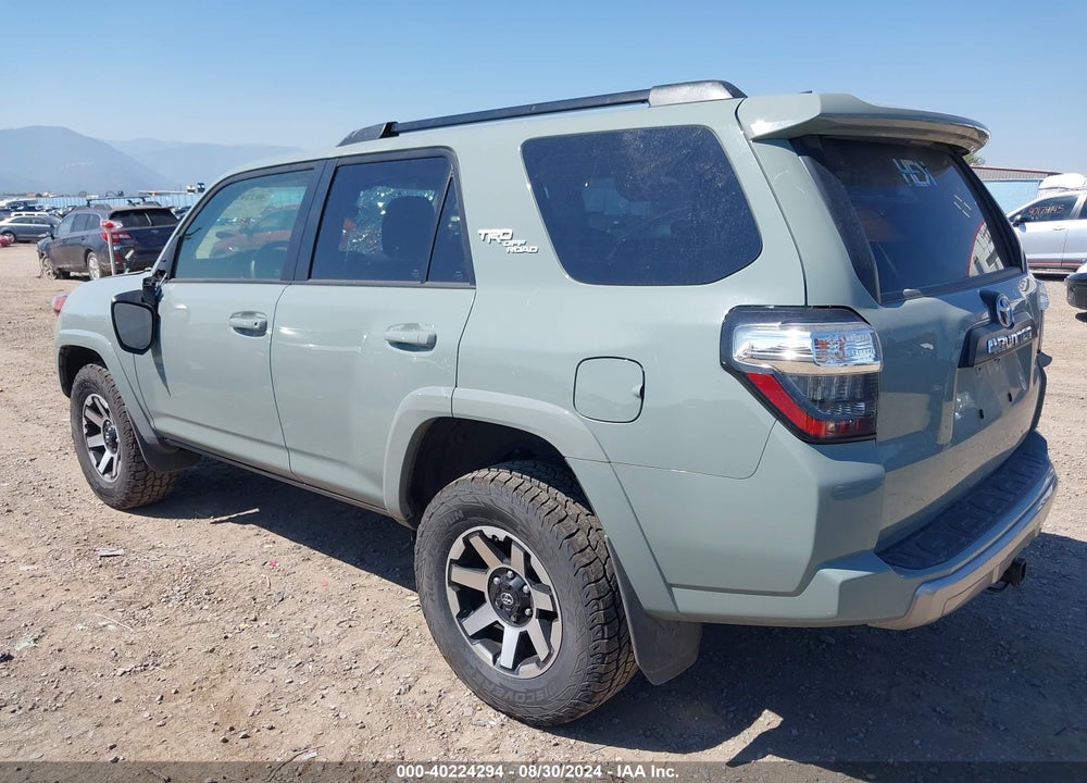 2023 TOYOTA 4RUNNER TRD OFF ROAD VIN: JTEPU5JR3P6206137