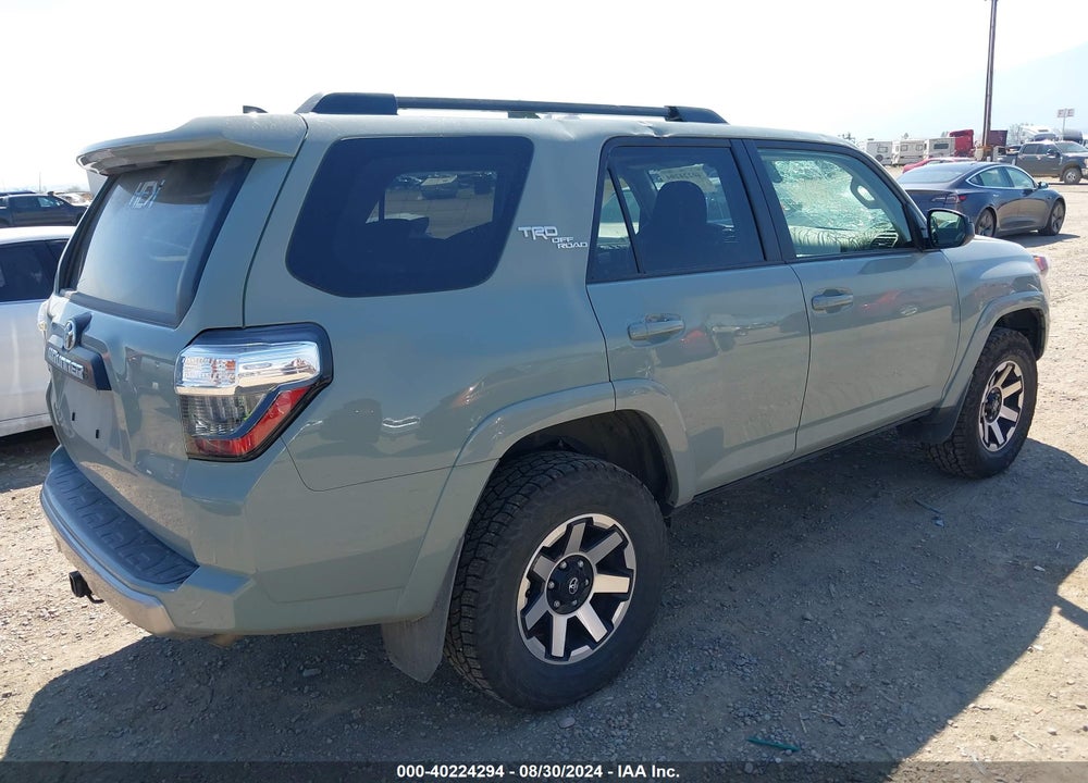 2023 TOYOTA 4RUNNER TRD OFF ROAD VIN: JTEPU5JR3P6206137