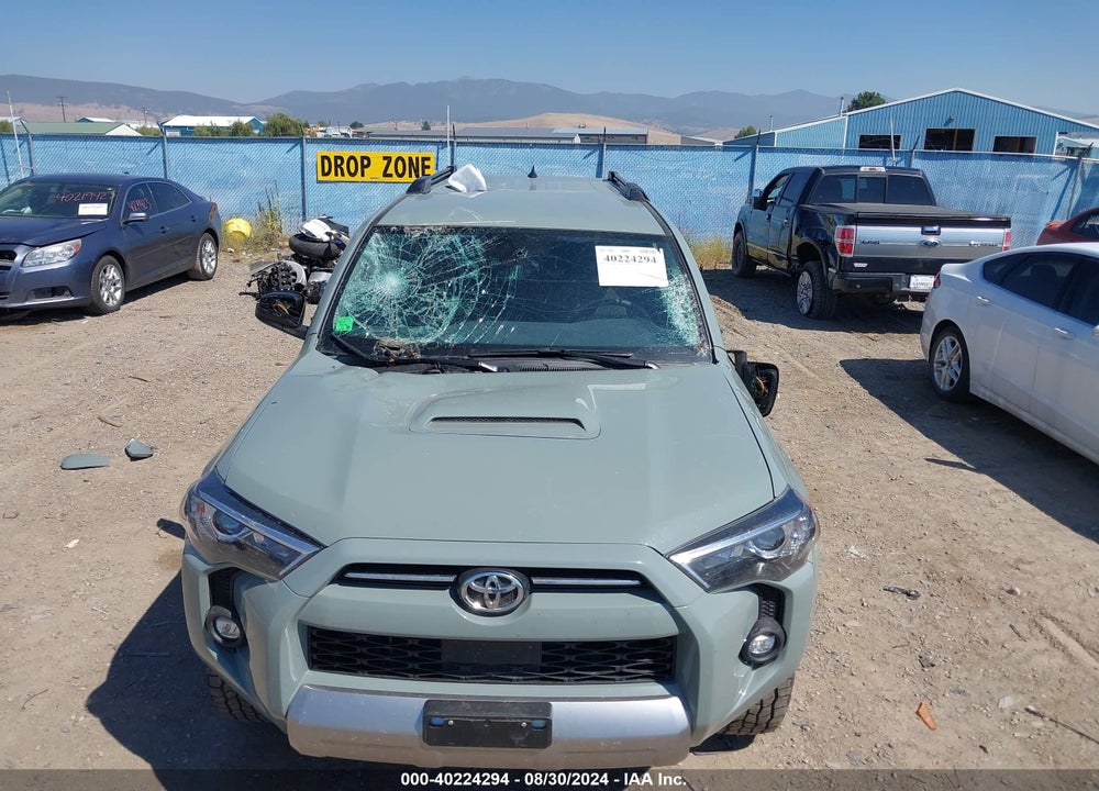 2023 TOYOTA 4RUNNER TRD OFF ROAD VIN: JTEPU5JR3P6206137