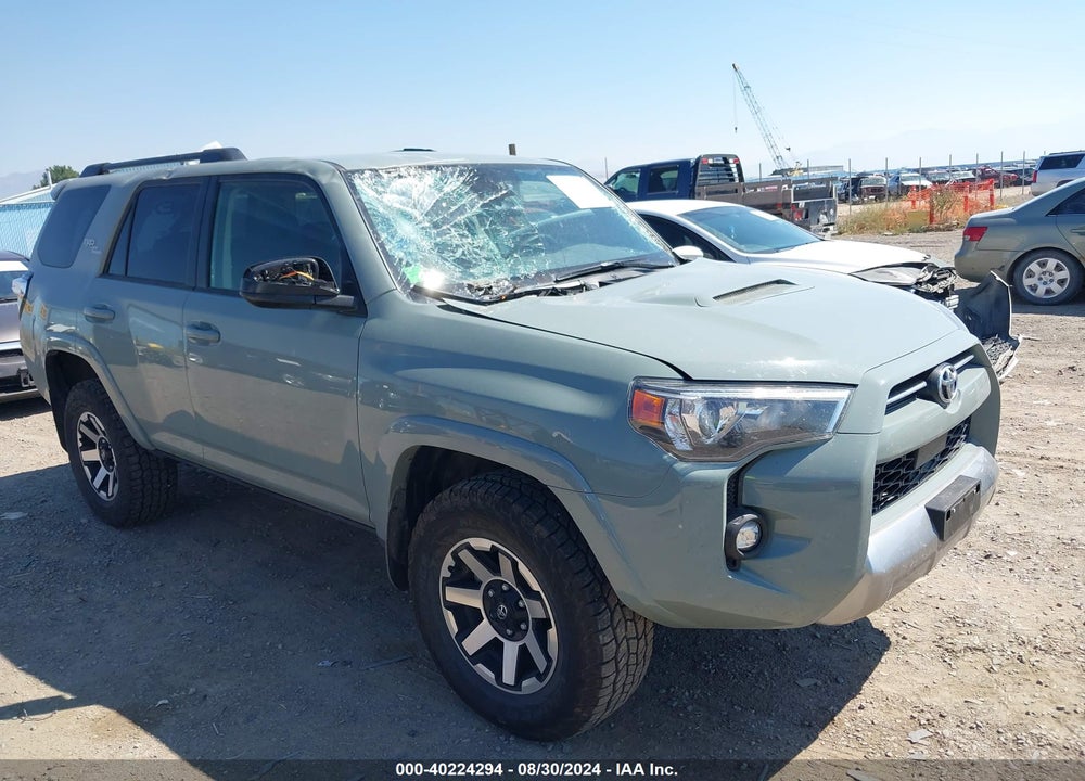 2023 TOYOTA 4RUNNER TRD OFF ROAD VIN: JTEPU5JR3P6206137