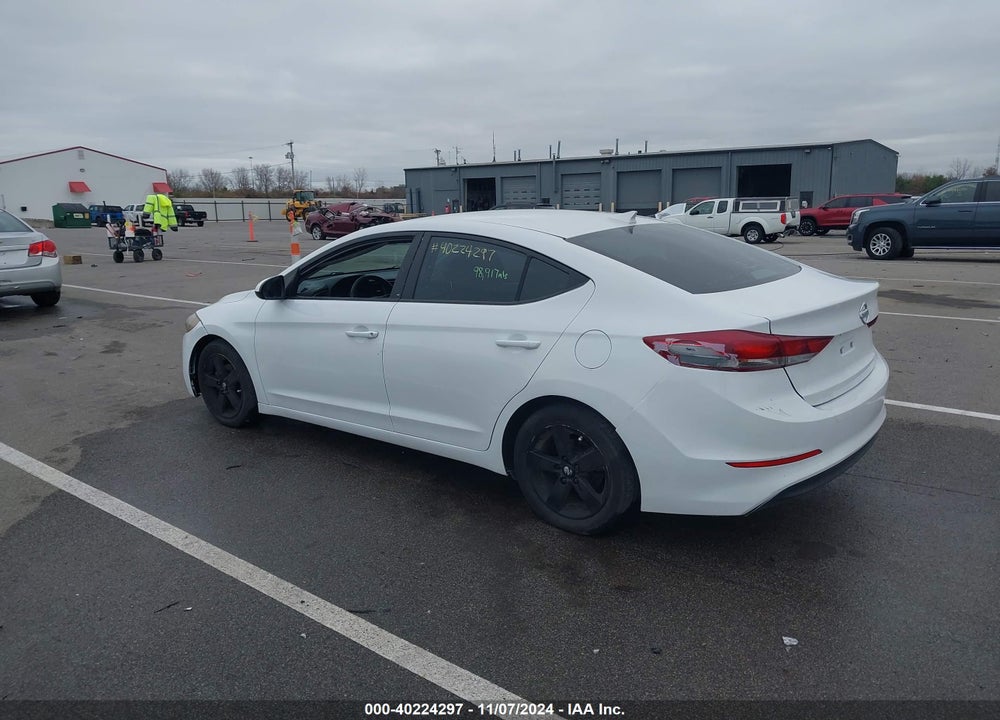 2018 HYUNDAI ELANTRA SEL VIN: 5NPD84LF3JH387522