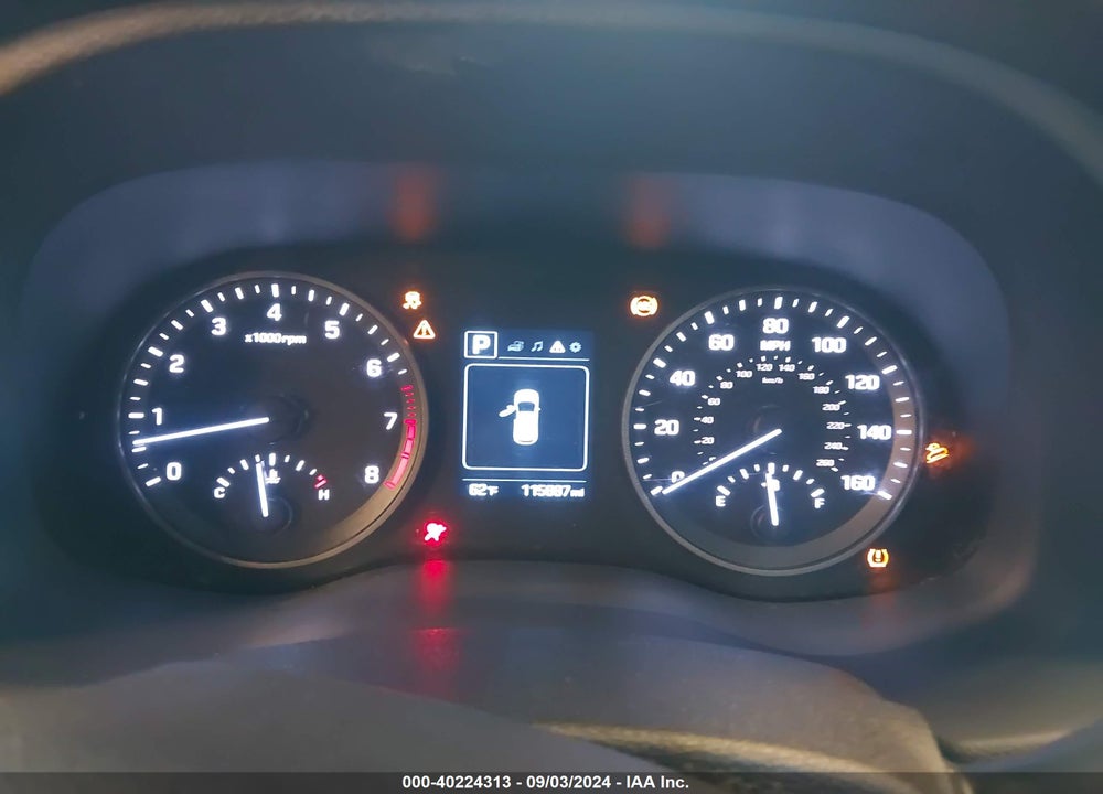 2016 HYUNDAI TUCSON ECO VIN: KM8J3CA27GU051247