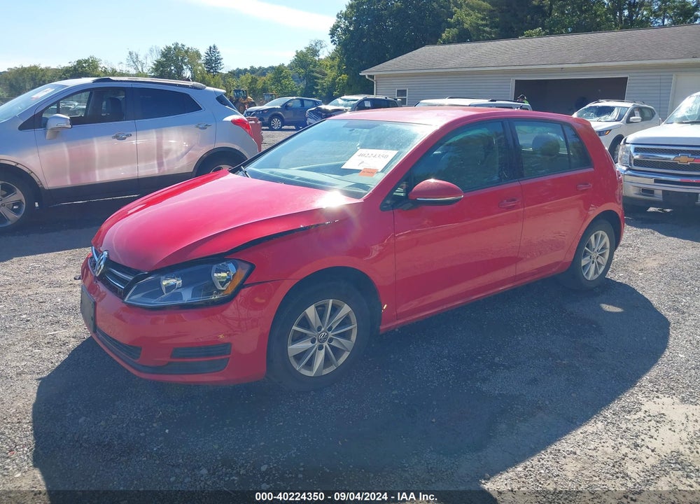 2017 VOLKSWAGEN GOLF TSI S 4-DOOR/TSI SE 4-DOOR/TSI SEL 4-DOOR/TSI WOLFSBURG EDITION 4-DOOR VIN: 3VW217AU1HM069768