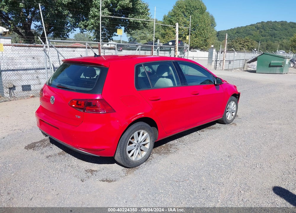2017 VOLKSWAGEN GOLF TSI S 4-DOOR/TSI SE 4-DOOR/TSI SEL 4-DOOR/TSI WOLFSBURG EDITION 4-DOOR VIN: 3VW217AU1HM069768