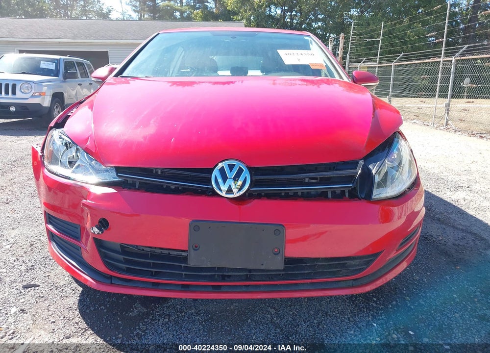 2017 VOLKSWAGEN GOLF TSI S 4-DOOR/TSI SE 4-DOOR/TSI SEL 4-DOOR/TSI WOLFSBURG EDITION 4-DOOR VIN: 3VW217AU1HM069768