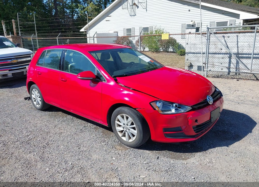2017 VOLKSWAGEN GOLF TSI S 4-DOOR/TSI SE 4-DOOR/TSI SEL 4-DOOR/TSI WOLFSBURG EDITION 4-DOOR VIN: 3VW217AU1HM069768