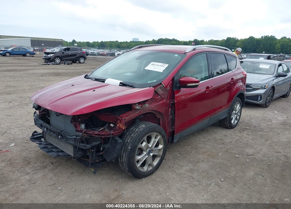 2014 FORD ESCAPE TITANIUM VIN: 1FMCU9J9XEUE37163