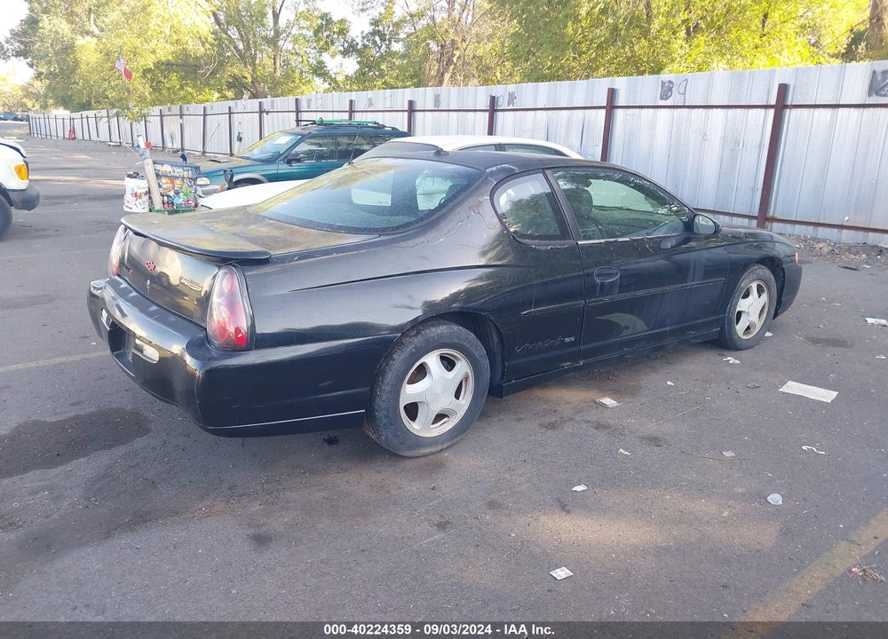 2003 CHEVROLET MONTE CARLO SS VIN: 2G1WX12K839152587