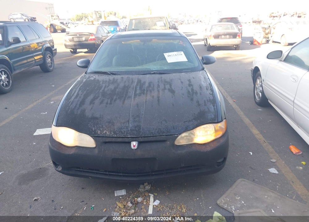 2003 CHEVROLET MONTE CARLO SS VIN: 2G1WX12K839152587