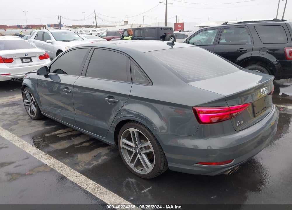 2019 AUDI A3 40 TITANIUM PREMIUM VIN: WAUAUGFF9KA117888