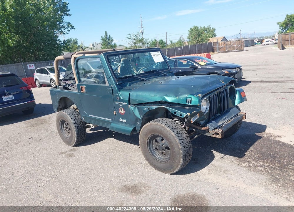 2000 JEEP WRANGLER SAHARA VIN: 1J4FA59S7YP725200