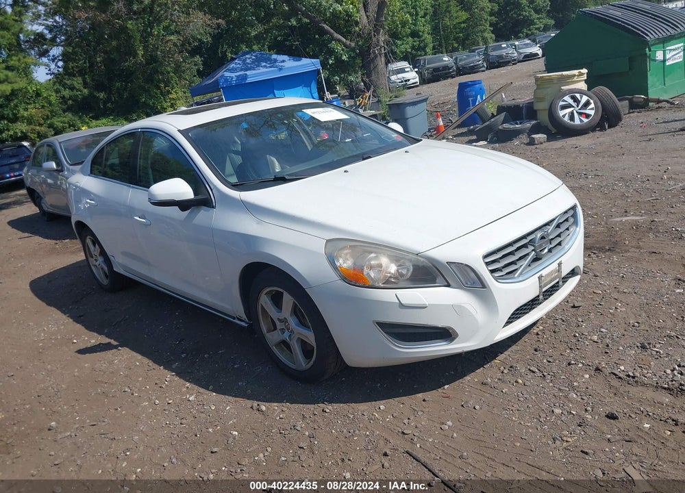 2012 VOLVO S60 T5 VIN: YV1622FS1C2130526