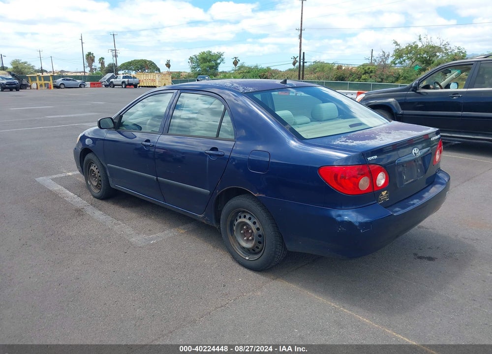 2005 TOYOTA COROLLA CE VIN: 2T1BR32E95C484692