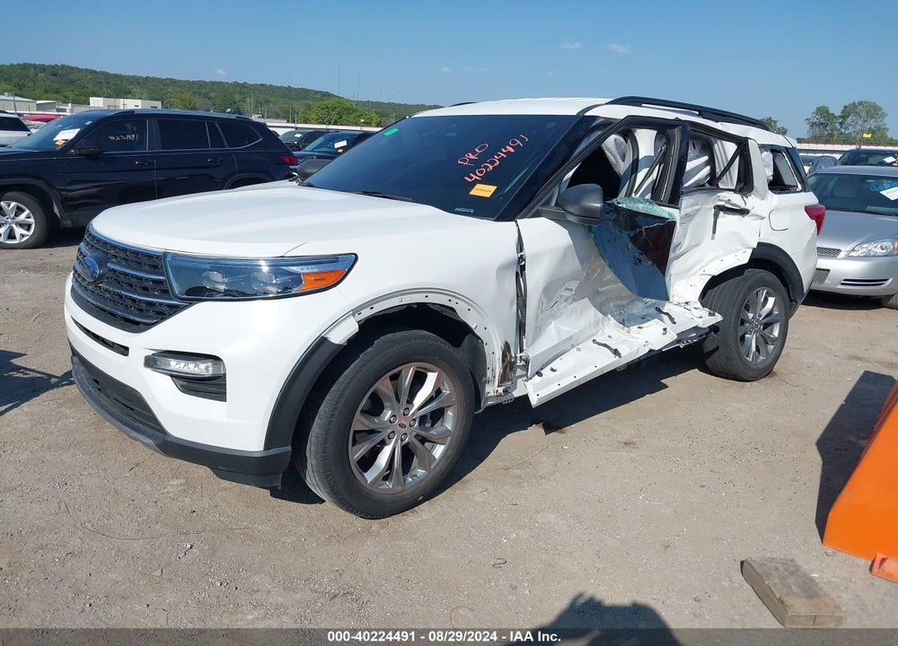 2022 FORD EXPLORER XLT VIN: 1FMSK8DHXNGA17626
