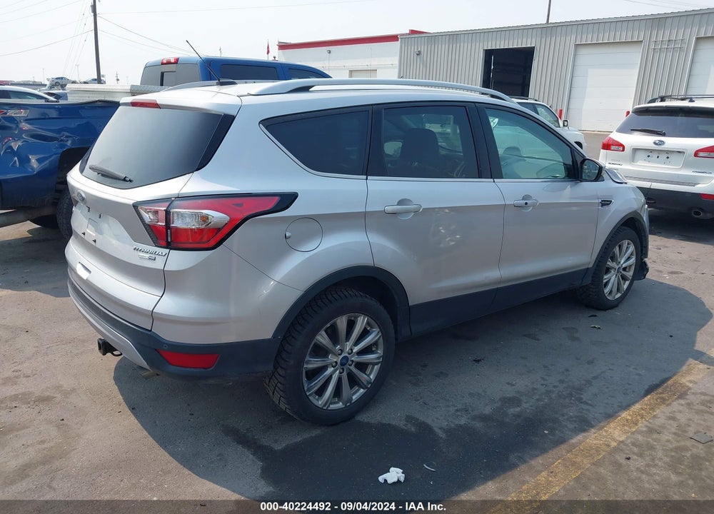2017 FORD ESCAPE TITANIUM VIN: 1FMCU9J92HUE95627
