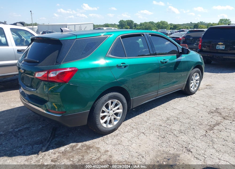 2018 CHEVROLET EQUINOX LS VIN: 2GNAXHEVXJ6165234