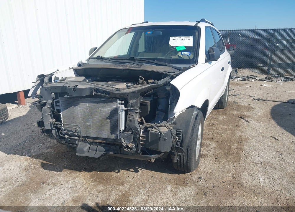 2008 HYUNDAI TUCSON GLS VIN: KM8JM12B18U754747
