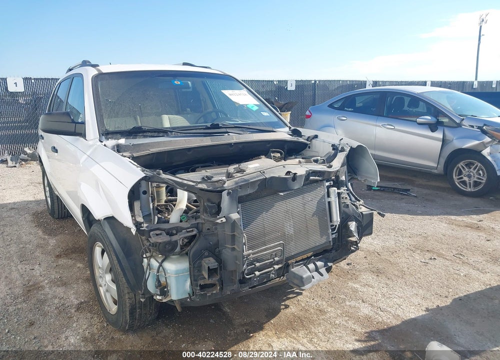 2008 HYUNDAI TUCSON GLS VIN: KM8JM12B18U754747