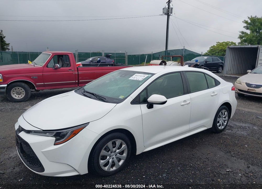 2020 TOYOTA COROLLA LE VIN: JTDEPRAE9LJ013439