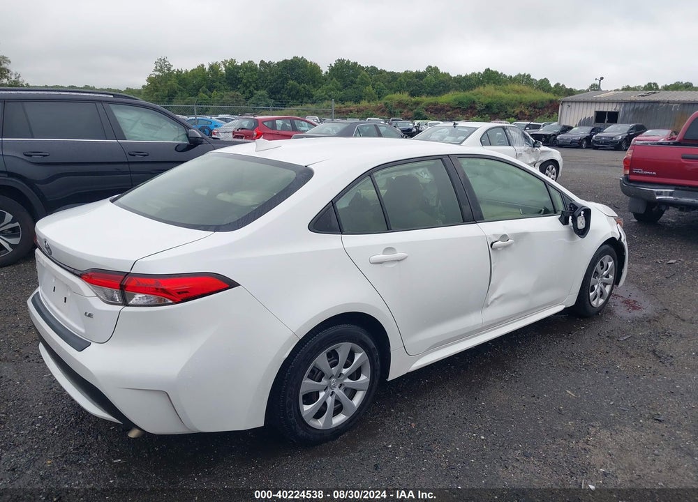 2020 TOYOTA COROLLA LE VIN: JTDEPRAE9LJ013439